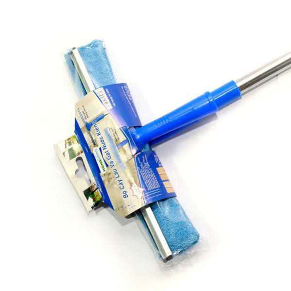 Bộ cây lau kính gồm cán 1.35m + tay gạt kính + tay bông thỏ