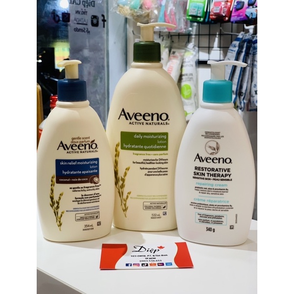 (Bill Canada)Lotion dưỡng da Aveeno