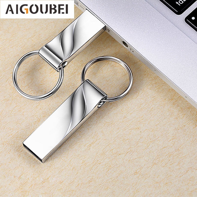 USB 2.0 bằng kim loại với LOGO theo yêu cầu 2GB 4GB 8GB 16GB 32GB 64GB