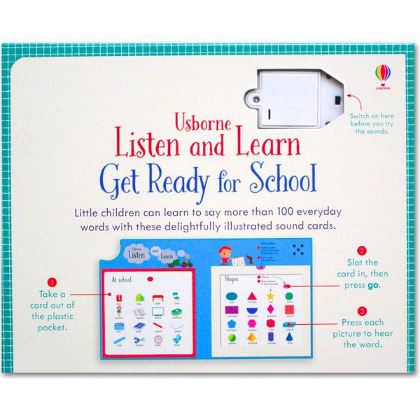 Sách - Anh: Listen And Learn Get Ready For School