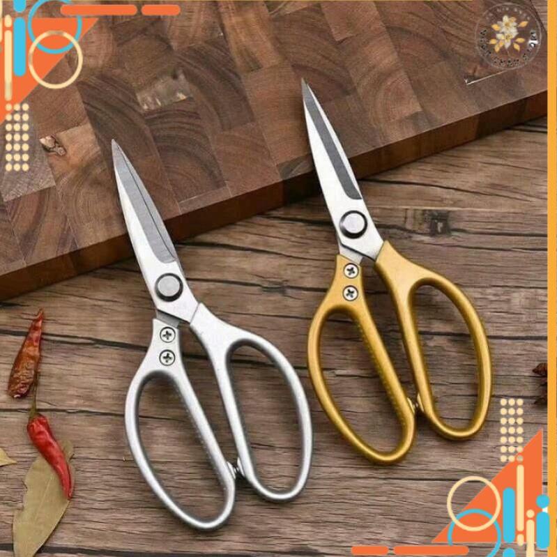 Kéo cắt gà thực phẩm các loại SK-5 nội địa nhật loại to cán vàng NGỌC CHÂU STORE