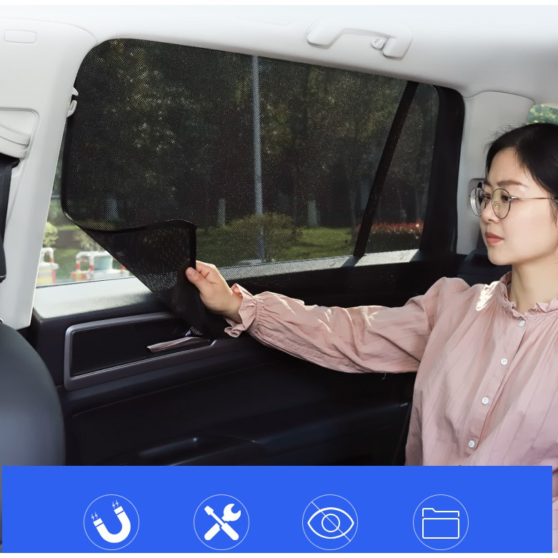 Rèm Che Nắng Nam Châm xe hơi - Rèm che ô tô