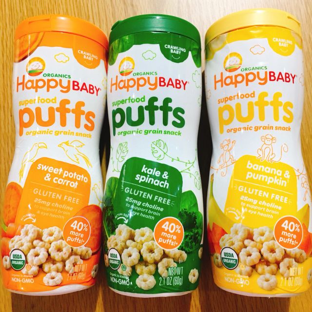 Bánh Puffs hữu cơ của Mỹ