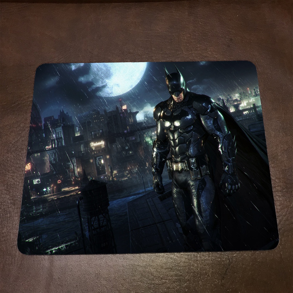 Lót chuột máy tính Marvel BAT MAN - Mẫu 3 Mousepad cao su êm ái, nhận in theo yêu cầu