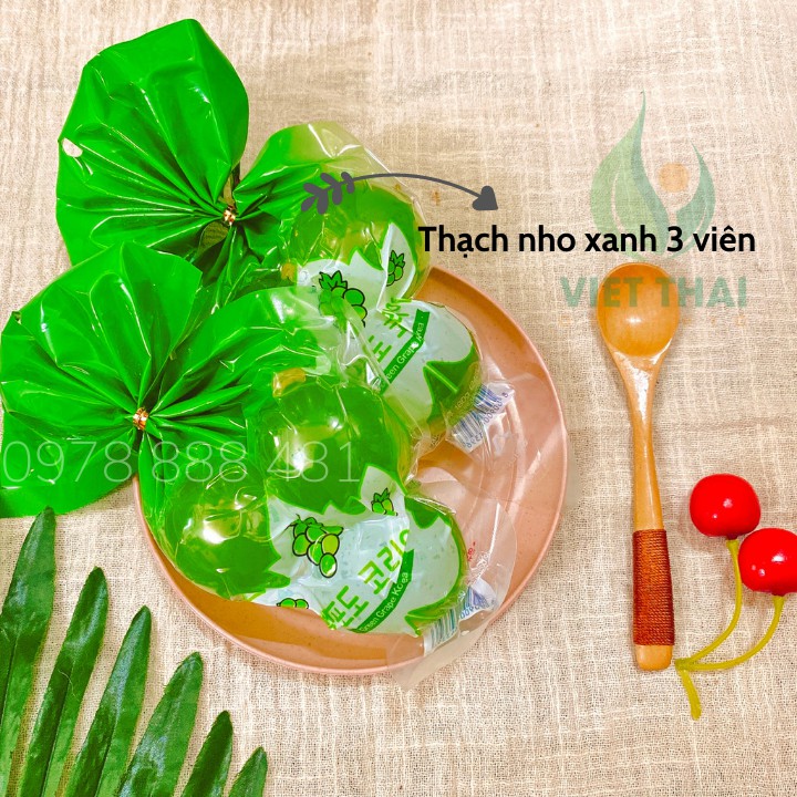 [SIÊU NGON ĐỦ VỊ] Thạch Nho Hàn Quốc - Mềm Mềm Dẻo Dẻo (Việt Thái Organic)