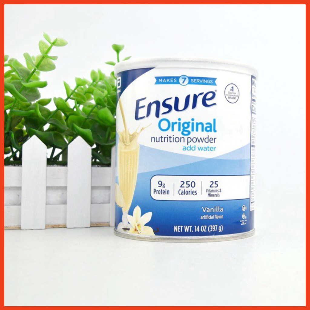 Combo 3 hộp sữa Ensure Orginal Mỹ 397g [HÀNG MỸ 100%]