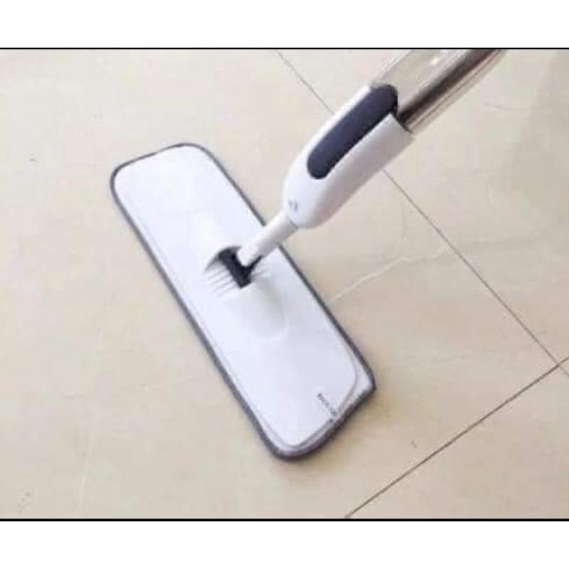Cây lau nhà kèm phun nước cầm tay thông minh  đầu xoay 360 độ kèm bình xịt nước