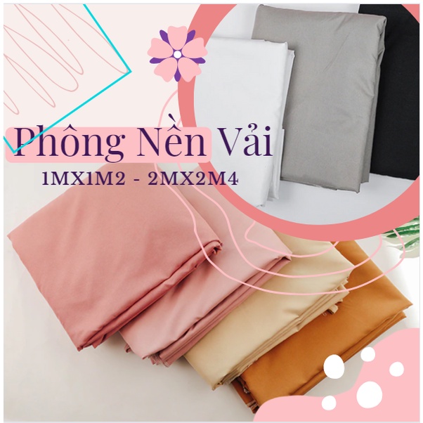Vải chụp hình quần áo, Người Mẫu chuyên nghiệp, Phông nền poly cotton mềm mượt ít nhăn