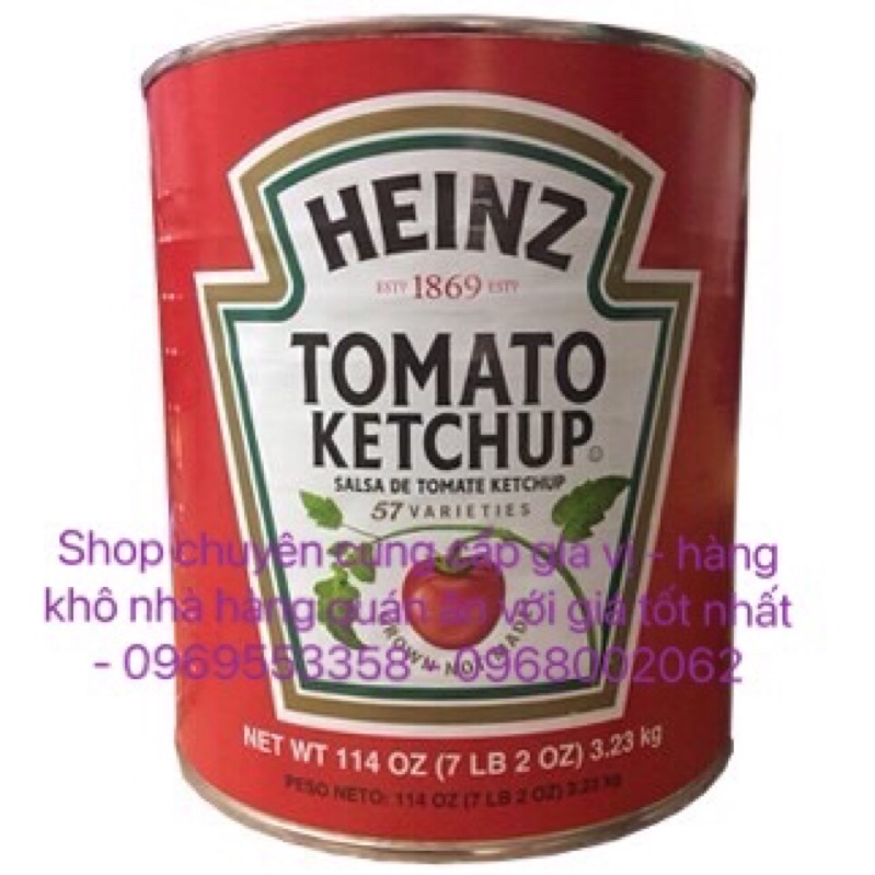 [Giá sỉ - Freeship] Tương Cà Heinz- Tomato ketchup 3.23kg