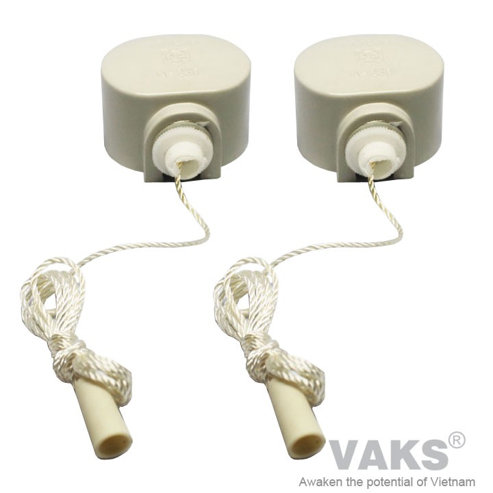 02 cái CÔNG TẮC GIỰT - có dây để giựt On-Off - model: CT12-198 - Tiến Thành