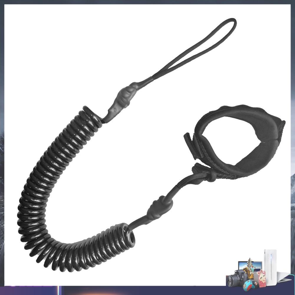 Dây Buộc Ván Lướt Sóng 10Ft Màu Đen