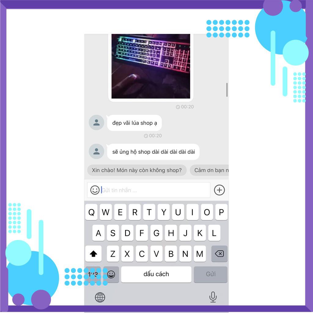 Bàn phím Dareu LK145 Gaming - Cổng Usb - Màu đen - Chính hãng - BH 24 tháng