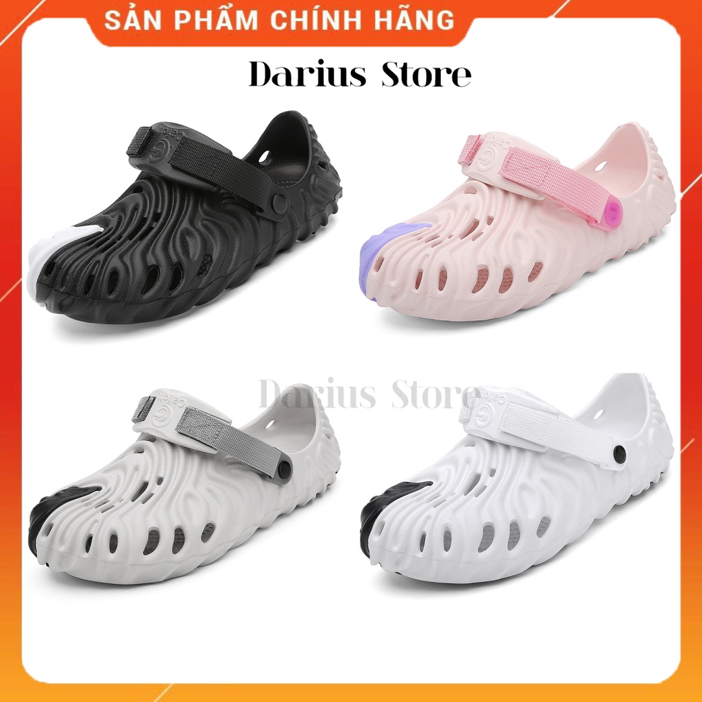 Dép cross nam nữ - Dép sục đúc nguyên khối Crocs Pollex Salehe Bembury Clog unisex cao cấp đi mưa nhiều màu
