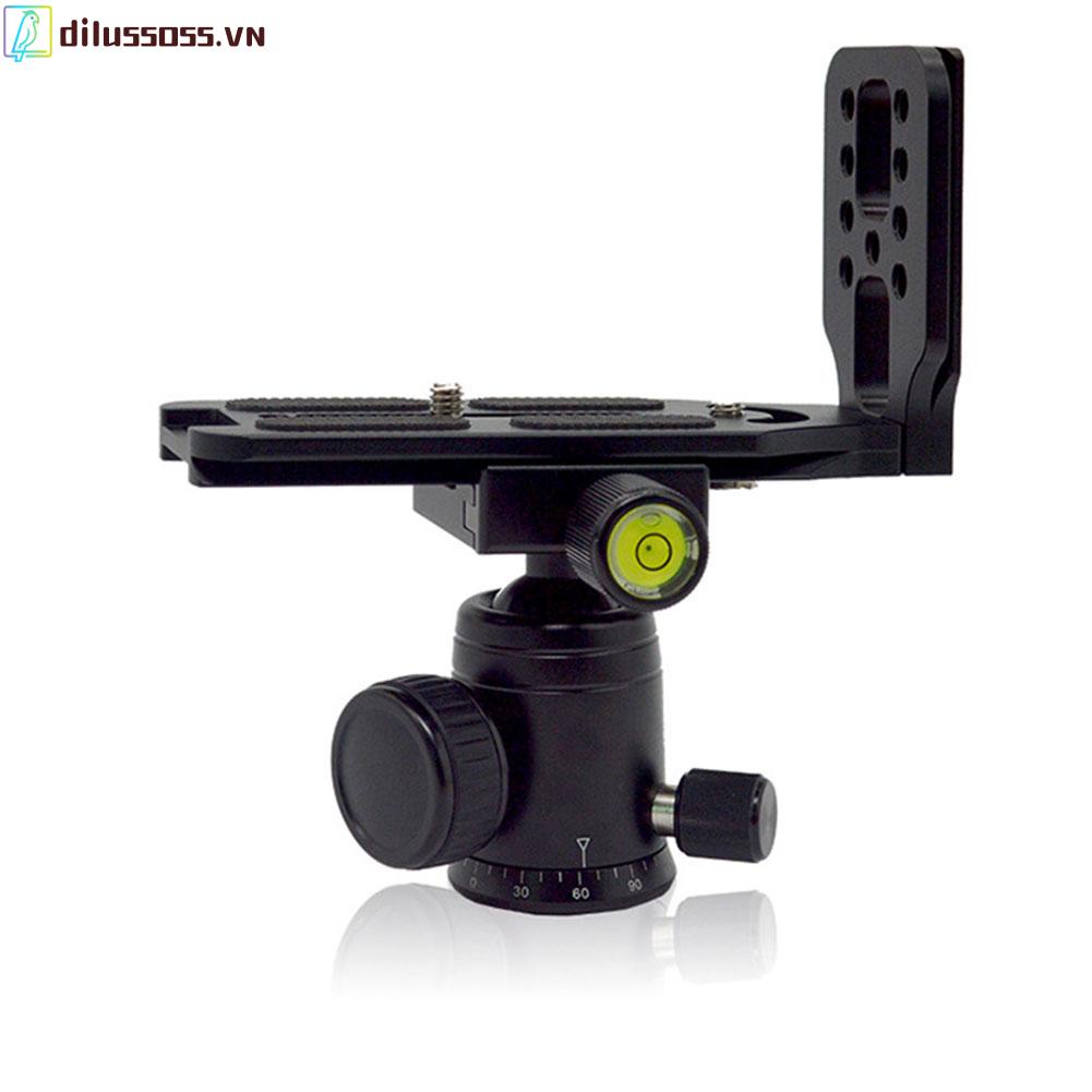 Đế gắn giá đỡ ba chân hình chữ L tháo gỡ nhanh chuyên dùng cho máy ảnh DSLR