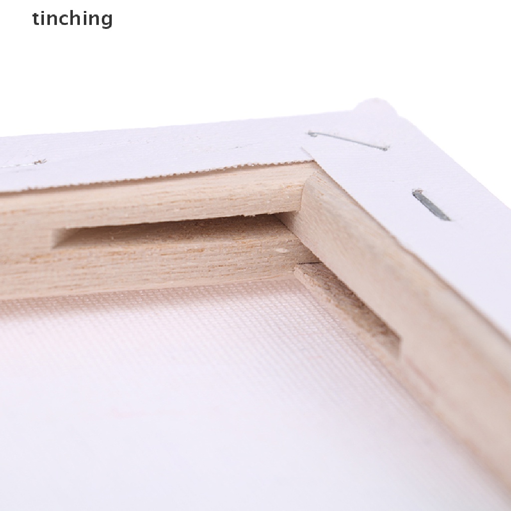 Tranh Sơn Dầu Vải canvas Hình Vuông Màu Trắng Mới