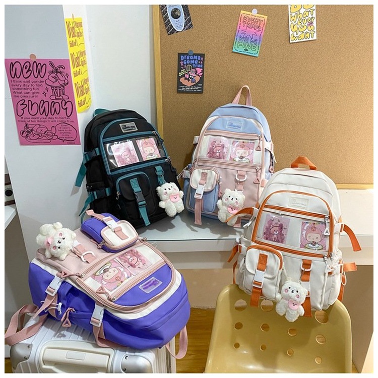Balo Xinhou-Bag phối màu
