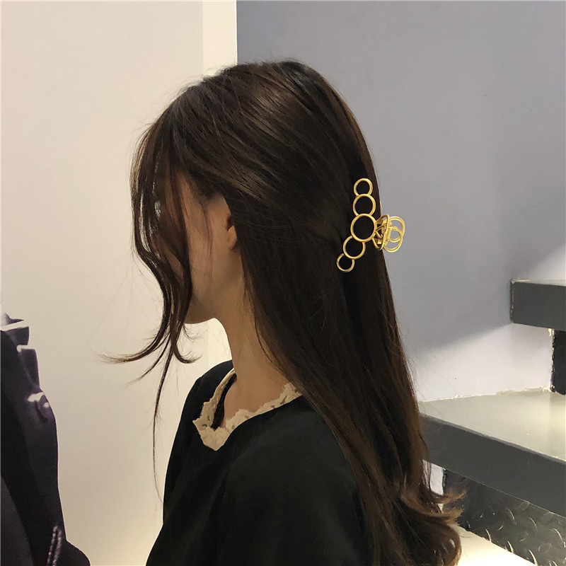 Kẹp tóc kim loại phong cách Hàn Quốc dành cho nữ