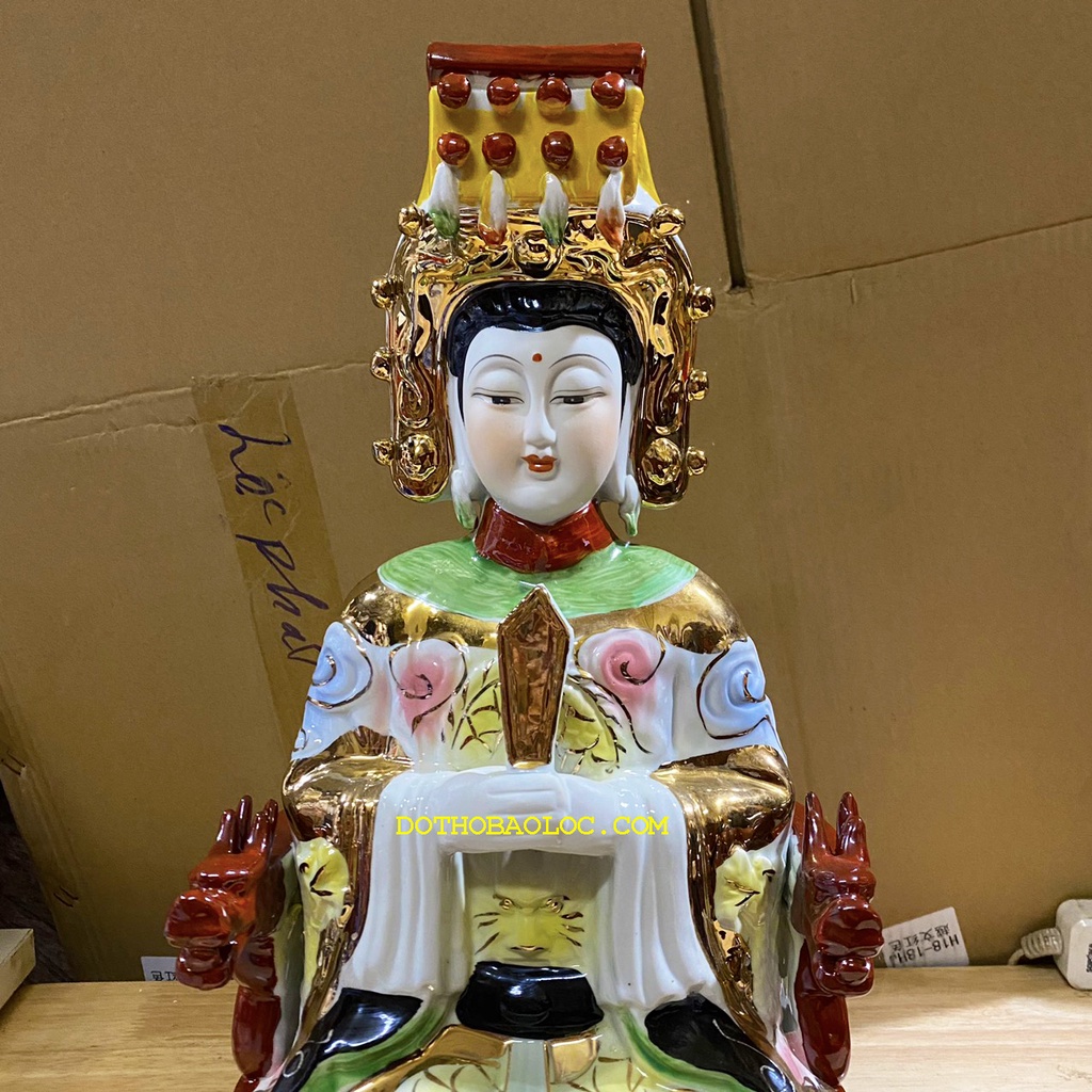 Tượng bà thiên hậu cao 47cm