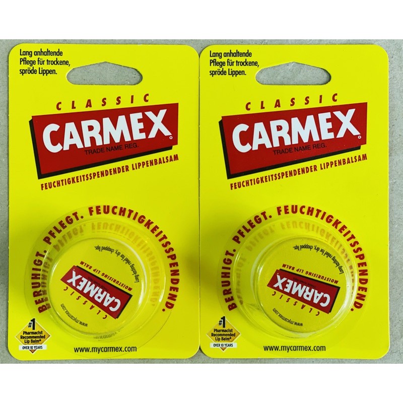 Dưỡng môi Carmex Classic LippenBalsam dạng hũ 7,5g
