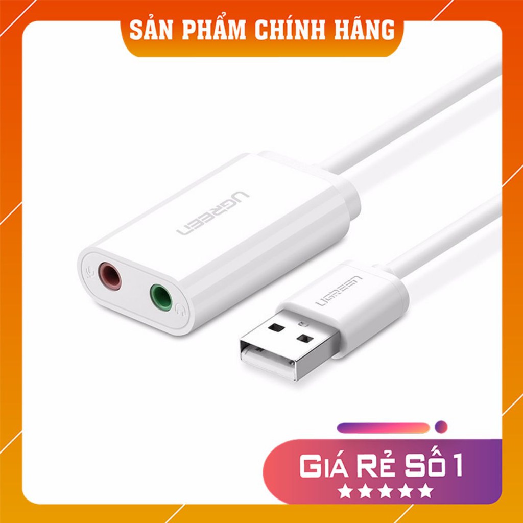 Cáp USB Sound chính hãng UGREEN 30143 - UG30143