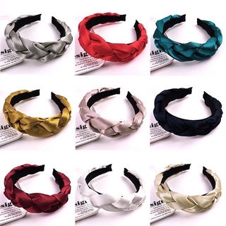 Bờm tóc, cài tóc vải lụa satin