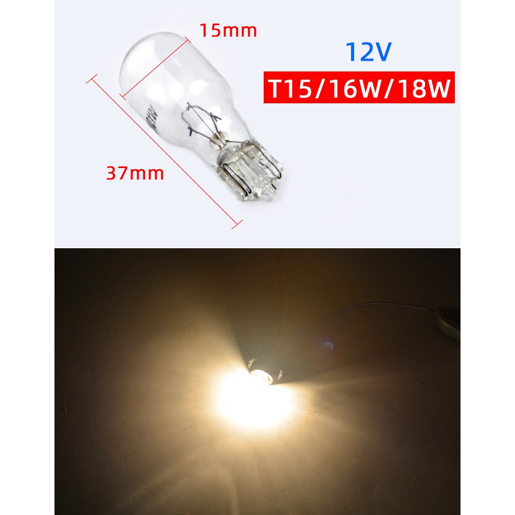Bóng Đèn Halogen T5 / T10 / T15 / T16 / T20 / S25 / 1156 / 1141 / 1016 / G11 / G18 12V Chuyên Dụng Cho Xe Hơi