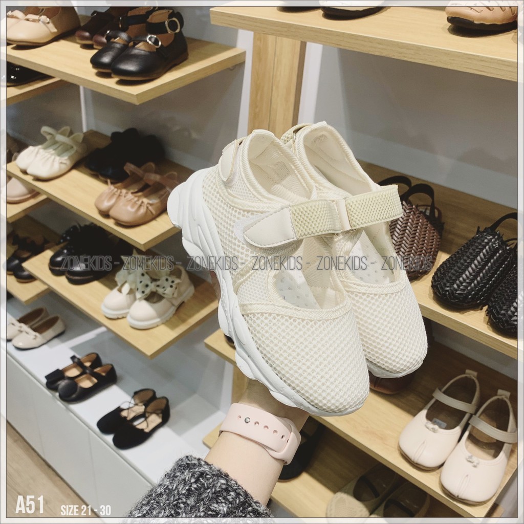 Giày thể thao siêu nhẹ thoáng khí cho bé gái Zonekids - A51