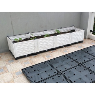 Chậu ghép thông minh trồng cây/trồng rau 2m x 0,5m x 0.4m