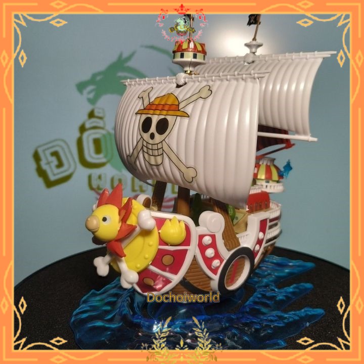 Mô hình lắp ráp thuyền tàu Thousand Sunny One piece - Mô hình tĩnh Luffy-Zoro-Sanji-Ace