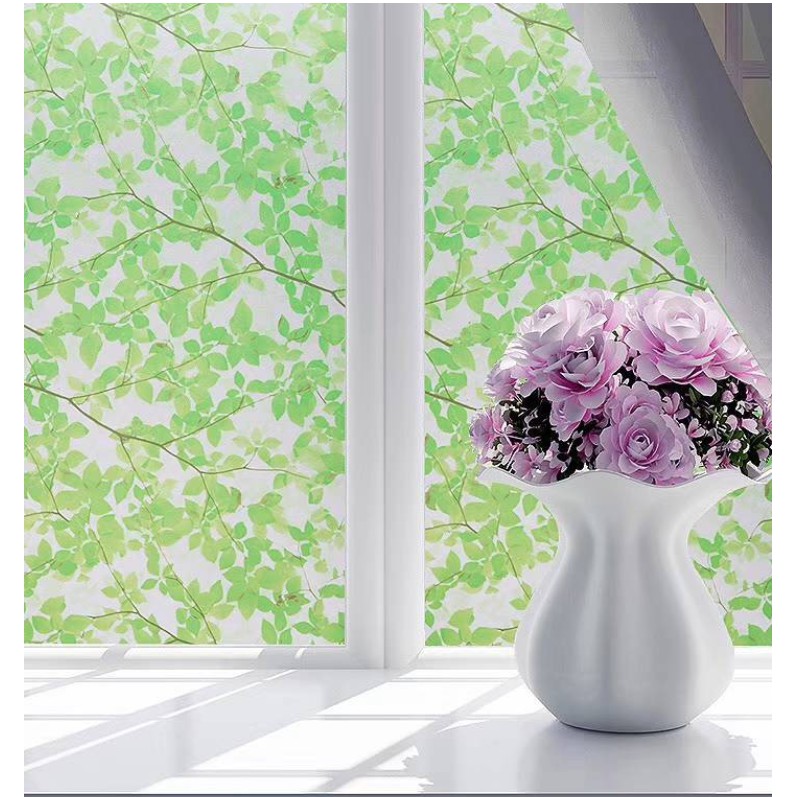 Cuộn 5m dán kính RỪNG CÂY khổ rộng 45cm
