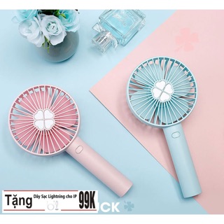 Combo quạt mini cầm tay