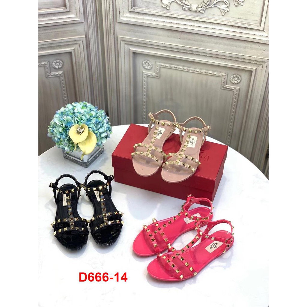 D666-14 Valentino sandal bệt siêu cấp