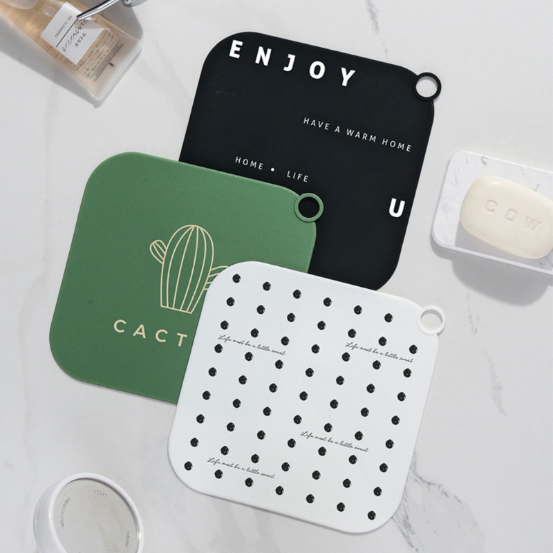 Nắp Đậy Cống Thoát Nước Bồn Rửa Chén / Nhà Tắm Hình Vuông Bằng Silicone