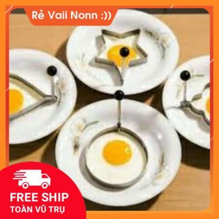 [Rẻ siêu cấp] Set 5 khuôn rán trứng - rán bánh