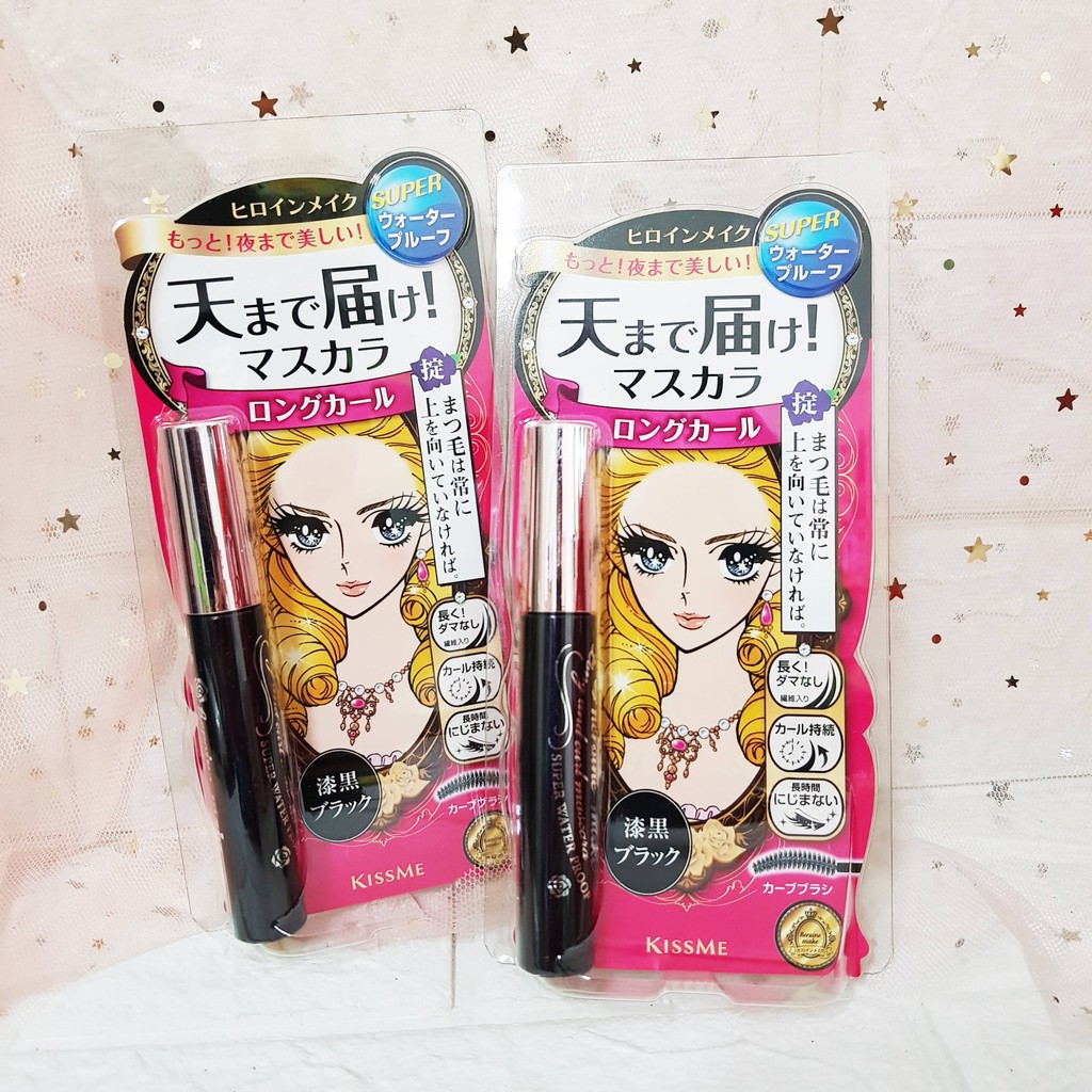 Mascara Chuốt Mi Kiss me Heroine Long and Curl