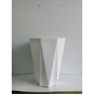 Chậu nhựa tám cạnh trồng cây 33x41cm