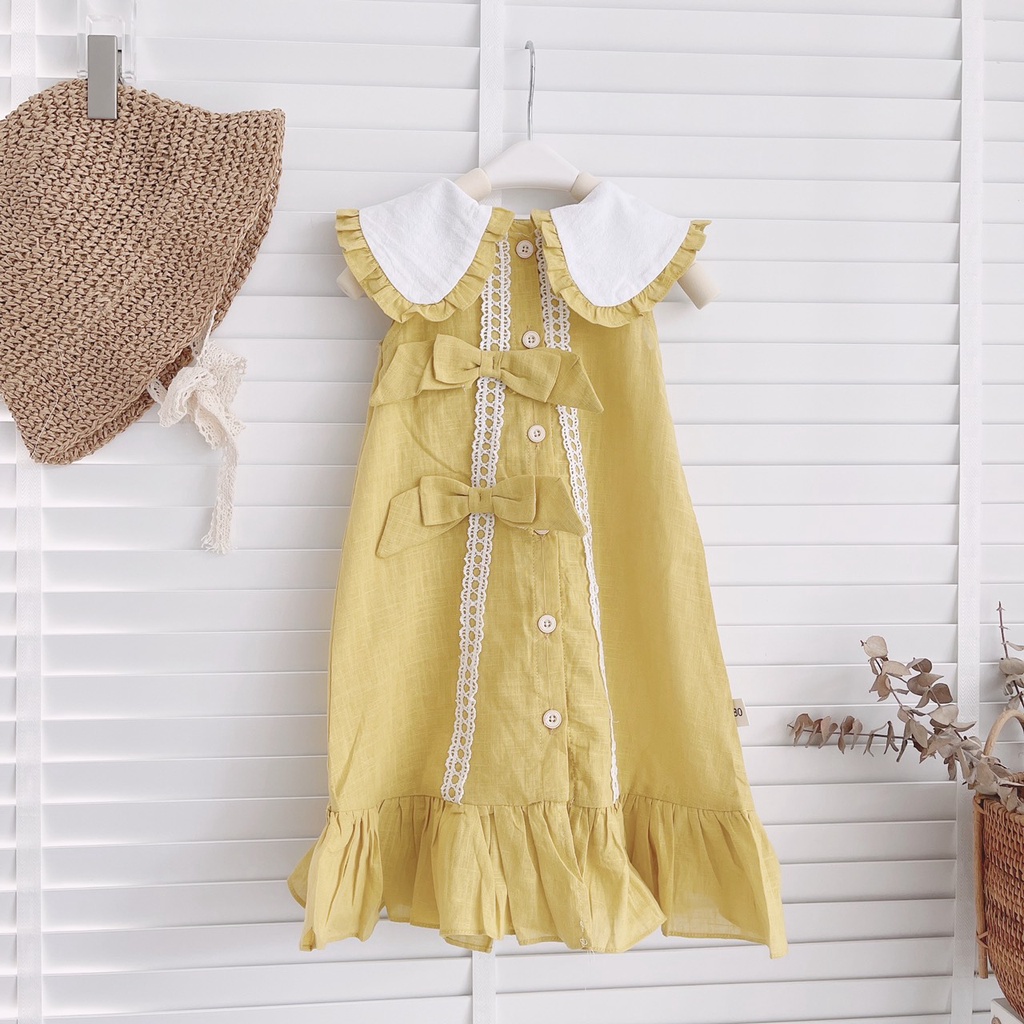 VÁY SUÔNG CHỮ A DÁNG DÀI, SÁT NÁCH CHO BÉ 1-6 TUỔI