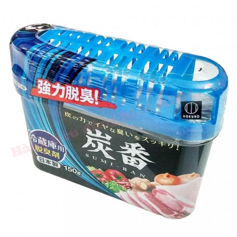 Khử mùi tủ lạnh than hoạt tính hộp 200g Kokubo hàng nội địa Nhật Bản AD48