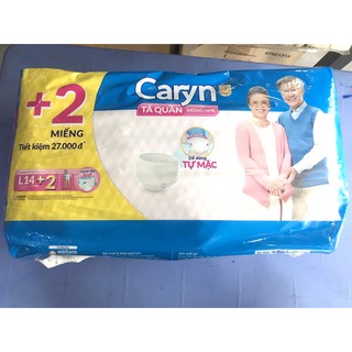 [TẶNG] Tã Quần Caryn M16/L14 Tặng 2 miếng cùng loại