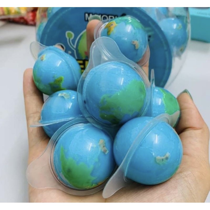 [Mã 267FMCGSALE giảm 8% đơn 500K] kẹo dẻo hình trái đất earth sugar (1 viên kẹo )