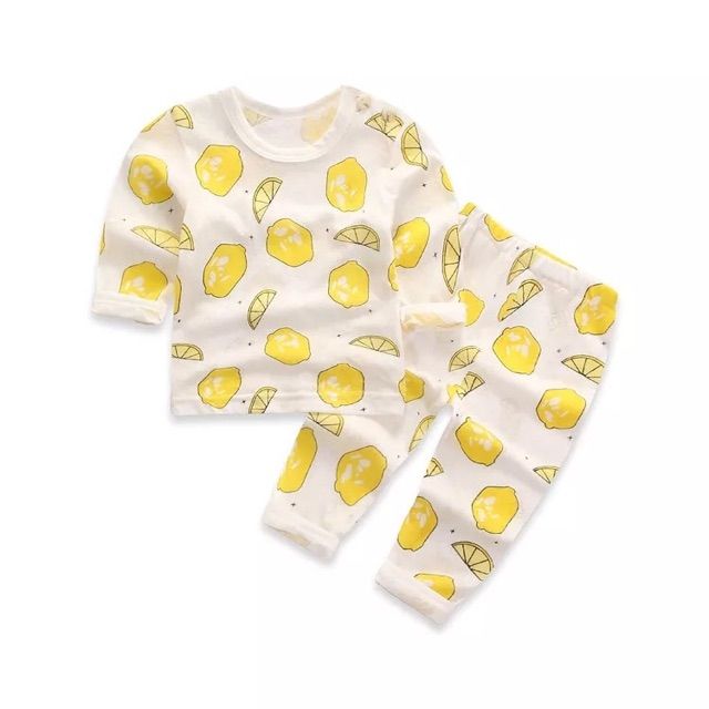 [Ảnh thật]Set 5 Bộ Quần Áo Dài Tay Cotton 2 Chiều Hè Thu Cho Bé (Hàng Việt Nam)