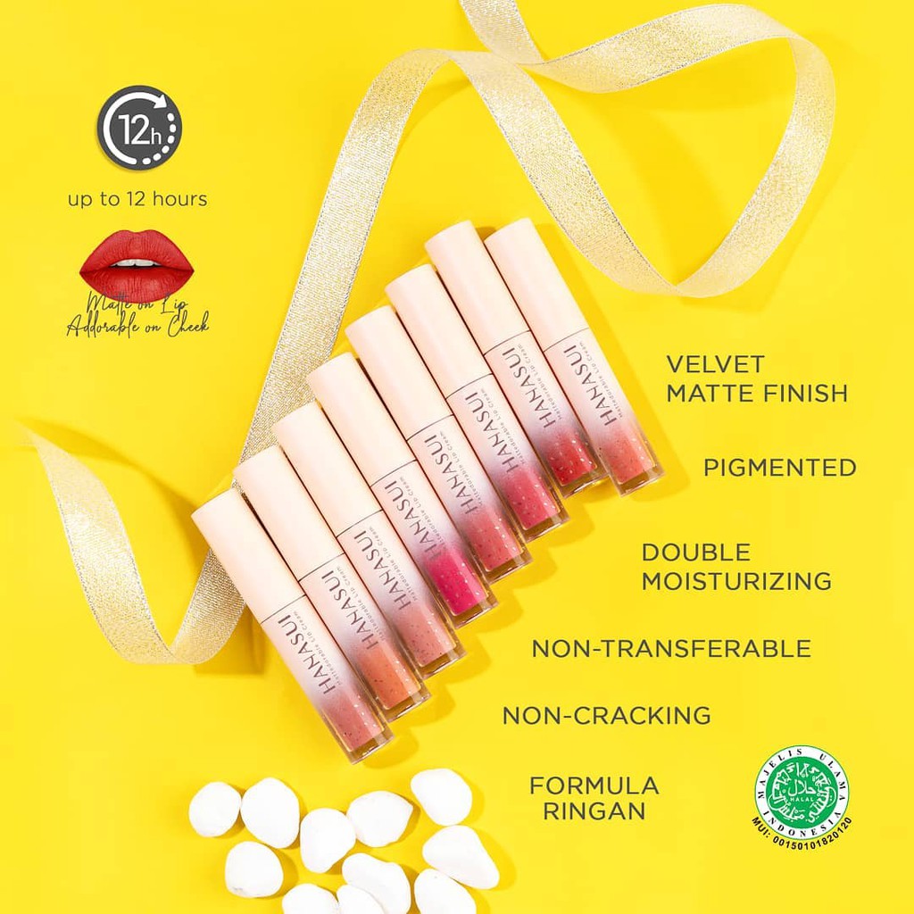 (hàng Mới Về) Son Môi Kiêm Má Hồng Hai Đầu Hiệu Ứng Lì Hanasui | BigBuy360 - bigbuy360.vn
