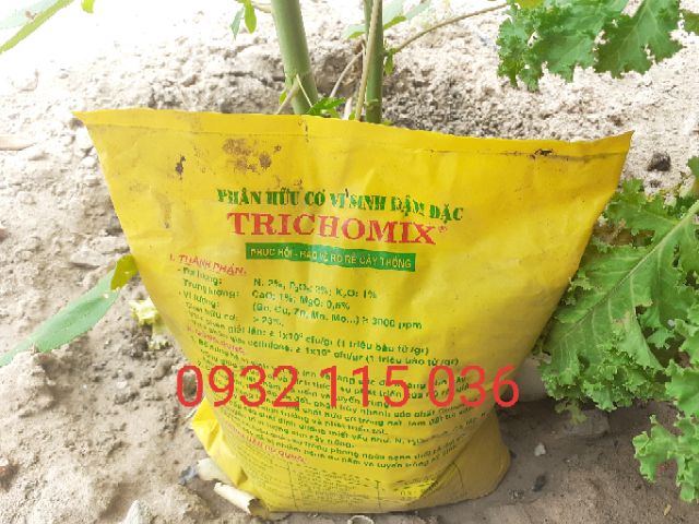 Phân hữu cơ vi sinh đậm đặc _ chuyên gia phục hồi và bảo vệ bộ rễ cây trồng 2kg