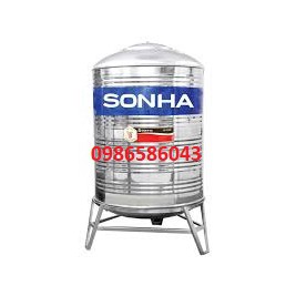 Bồn nước inox Sơn Hà đứng, 300LÍT - 2000LÍT, BH 12 năm