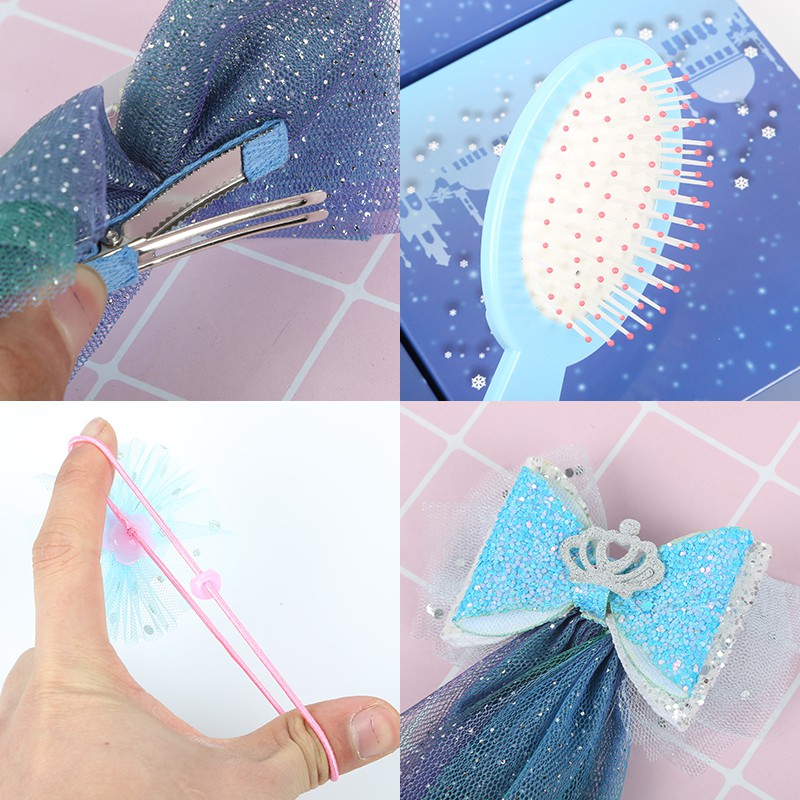 Set 5 Kẹp Tóc Nhiều Kiểu Dáng Tùy Chọn Xinh Xắn Đáng Yêu Cho Bé Gái