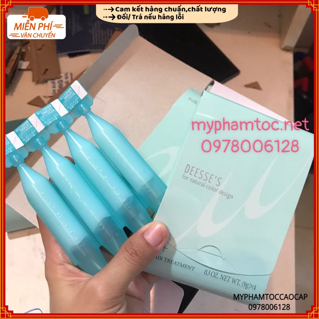 ✅ Kem dưỡng Collagen suôn mượt dùng tại nhà Milbon Deesse's 4+ NEW 2022 HÀNG CHÍNH HÃNG