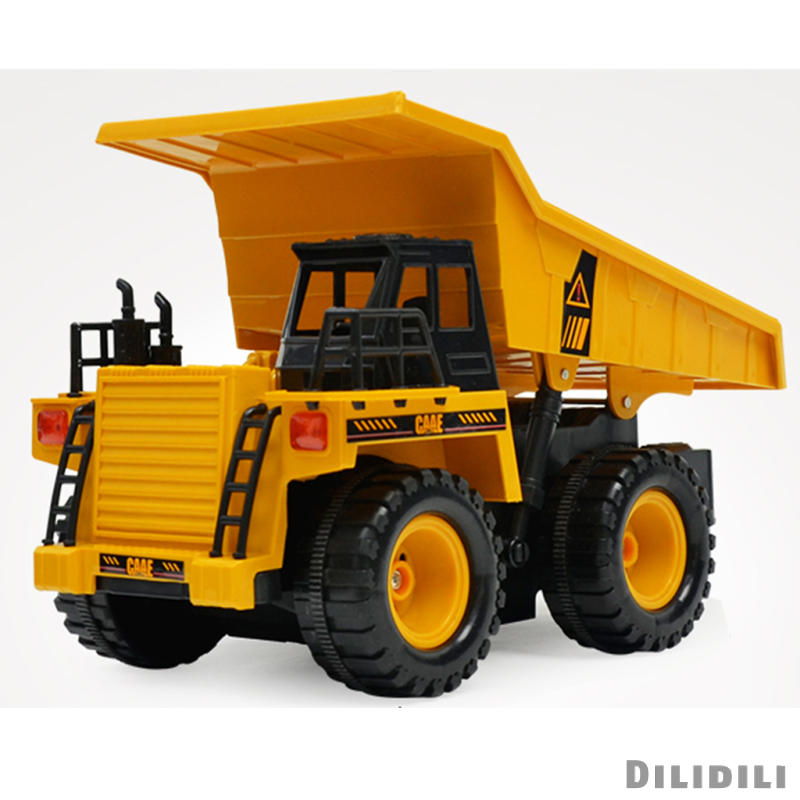 1/22 RC Toy Dump Truck with Sound with Heavy Tires for Children Boy Car Toy