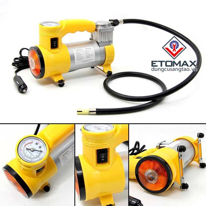 Máy nén khí bơm hơi mini 12V