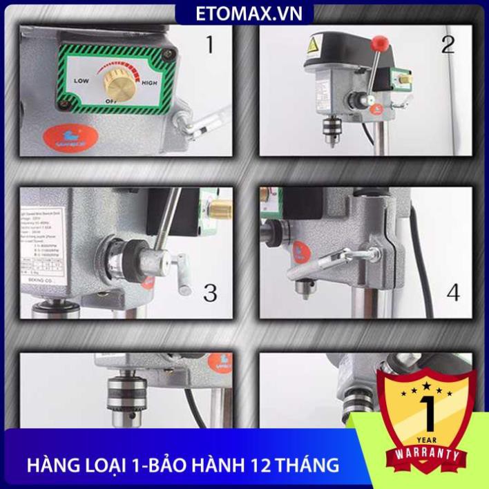 [Hàng loại 1-Bảo hành 12 tháng] Máy khoan bàn mini 150W (Etomax)