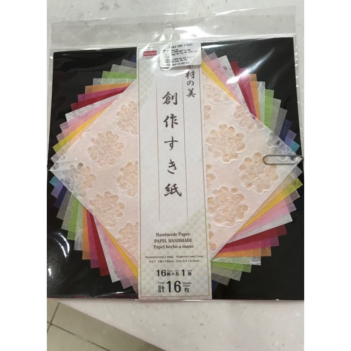 Giấy Thủ Công Origami họa tiết truyền thống Nhật Bản (HMCT)
